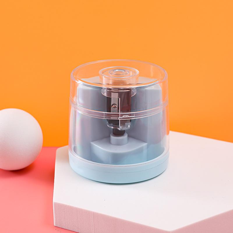 Battery-Operated Electric Pencil Sharpener - Ideal Student Gift & Supply Single Blade Holder