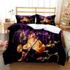 3D Anime Demon Slayer Bedding Set Nezuko Tanjirou Printed Bed Set Duvet Cover Pillowcase Linen Sheet Quilt Cover Queen King Size