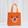 12/30pcs Cute Bear Cartoon Gift Tote Bags Waterproof Non Woven Shopping Bags Party Favor Gift Packaging Bags