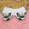 Fashion White Embroidery Fake Collar Woman Detachable Collar Women Vintage Ladies False Blouse Collar Lapel Half Shirt