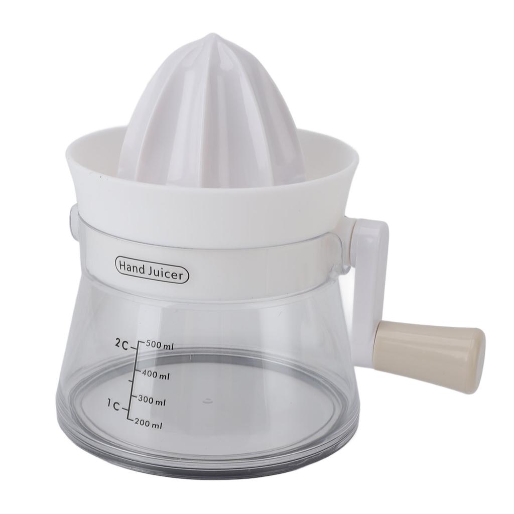 Zitruspresse Manuell Handlich Kompakt Tragbar Entsafter Haushalt Rotierende Presse für Zitrone Orange