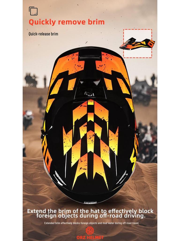 Orz Multi-Purpose Helmet for Off-road, Electric Bicycles, and Mountain Riding - Suitable for Children, Teenagers, Men, and Women.