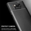 Pocophone Case For Matte X3pro Carbon Fiber Soft Case Suitable For Xiaomi Poco X 3 X3 Pro Nfc Pocox3pro Silicone Shockproof Phone Case