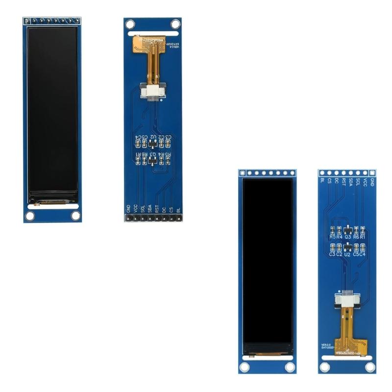 2.25inch High Brightness TFT LCD Display SPI Driven Color Screen 76x284 ST7789 LCD Display Module Full Viewing Angled