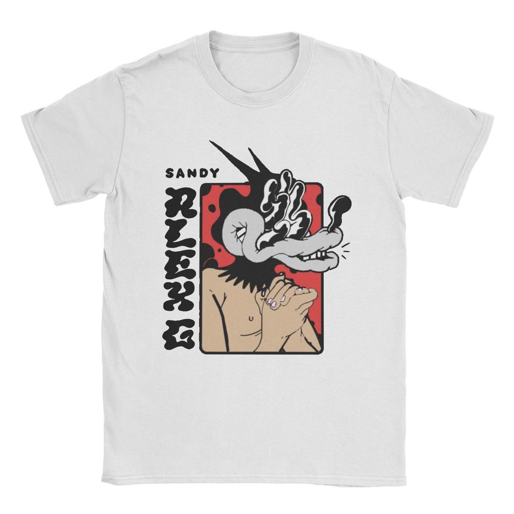 Men Women T-Shirt Singer Alex G Print T-Shirts Hip Hop  Beach Tee Shirt Vintage Pattern 100 Cotton Clothes Birthday Gift