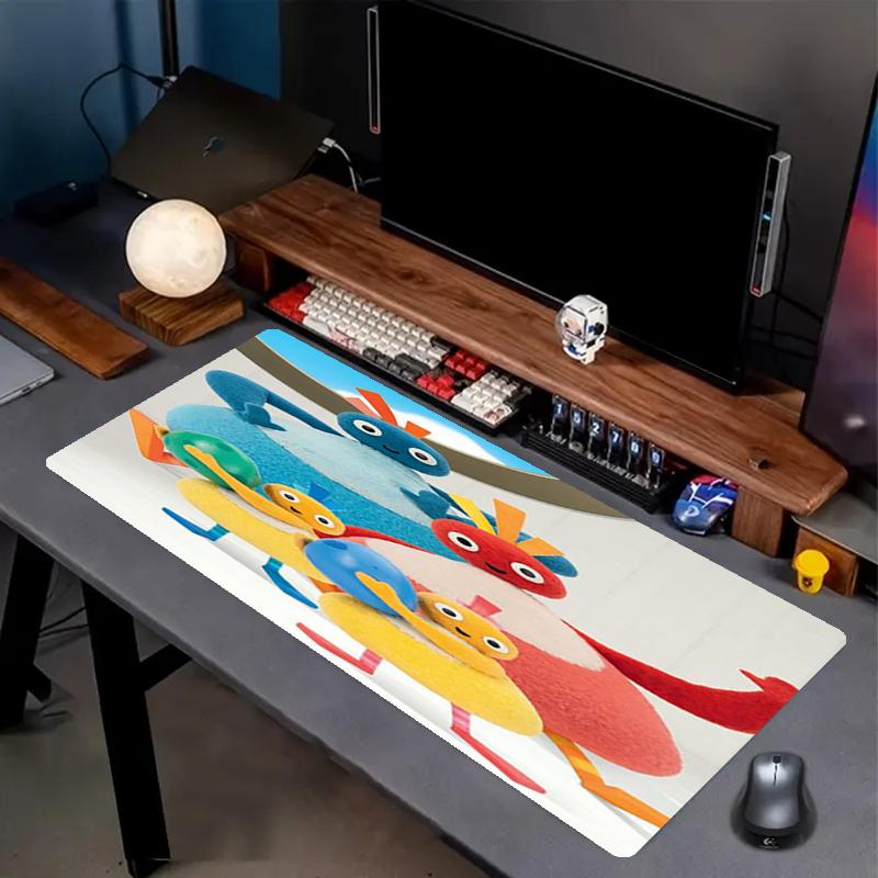 Twirlywoos Theme Mouse Pad, Non Slip Rubber Base, Multifunctional Office & Home Decor, Perfect for Workspace Personalization.