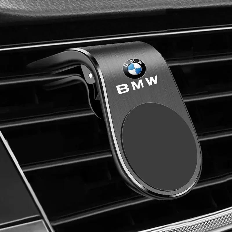 BAGF7 2026 Car Sticker Magnetic Car Logo Universal Mobile Phone Holder For Bmw M Performance X1 X3 X4 X5 E87 F20 E36 E46 E90 E39 F10 F
