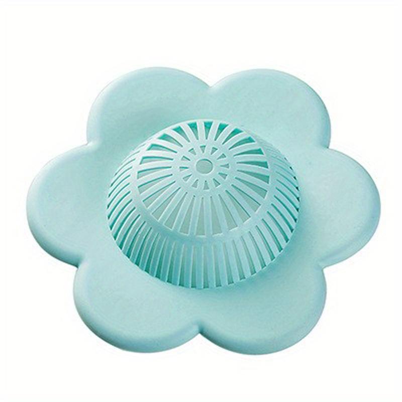 Hair Stopper Shower Drain Covers, Bathtub and Shower Drain Protectors with Suction Cups Suit for Bathroom Bathtub and Kitchen зелёный