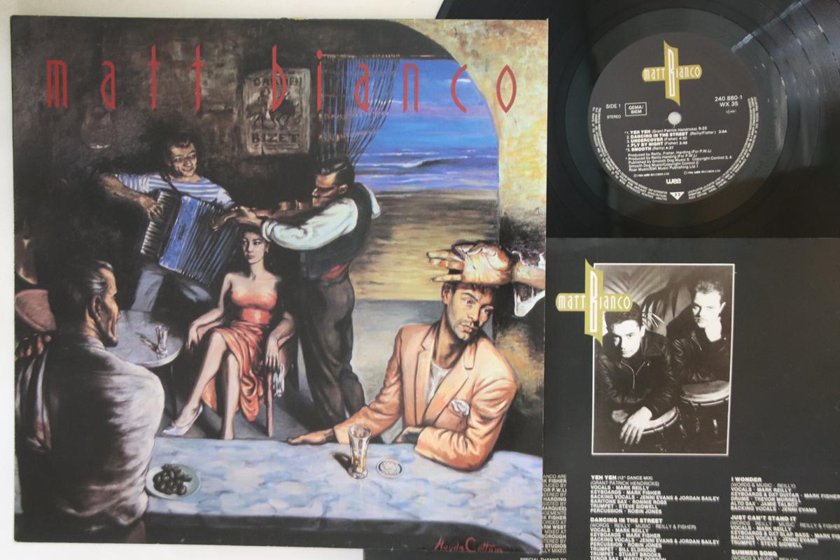 LP Record MATT BIANCO - Matt Bianco 2408801 WEA 1986 UK  Europ Rock Used