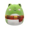 Peluche squishmallows - jazwares - frog wendy with scarf - 30 cm - mixte - plush - intérieur