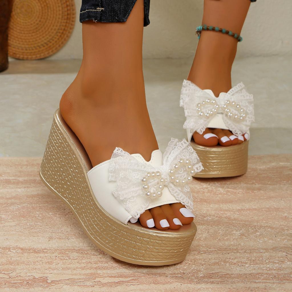 Luxury Sandals Women New Designer Wedges Sandals Women Slippers Summer Beach Platform Shoes High Heel Slippers Women
