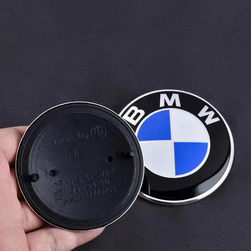 For BMW E46 E39 E38 E90 E60 F10 F30 Z3 Z4 X1 X3 Valve 74/82mm Auto Car Styling Emblem Badge Front Rear Trunk Logo Sticker NH8