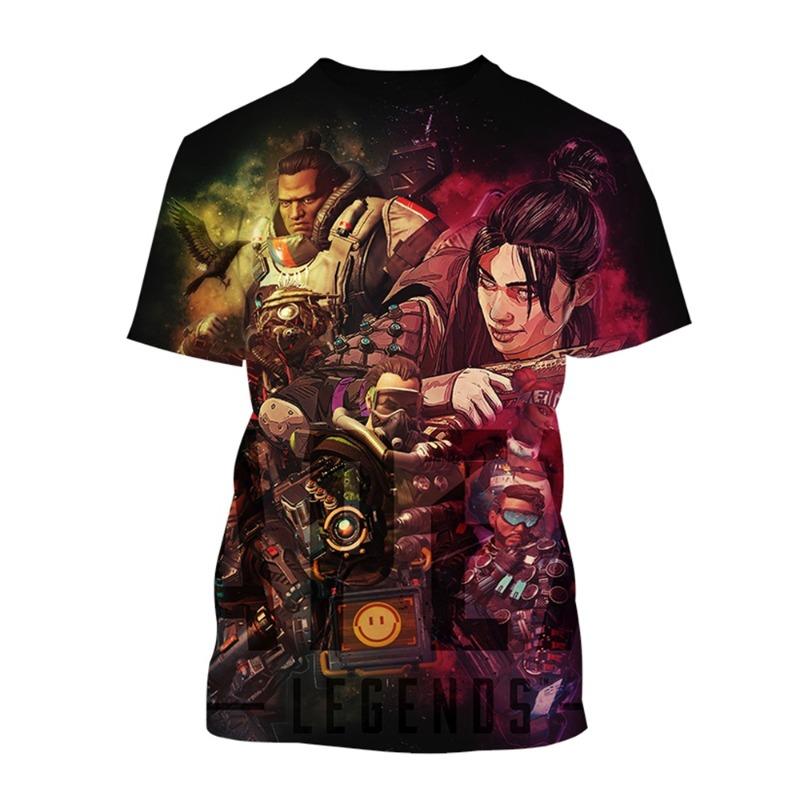 

Summer fashion new The Evil Dead 3D printed T-shirt dracula movie Unisex short sleeved horror movie neutral casual tops 100-6XL XXS