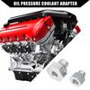 UXCELL Oil Pressure Coolant Adapter Fitting Sensor Adapter Set for LS Series Engine