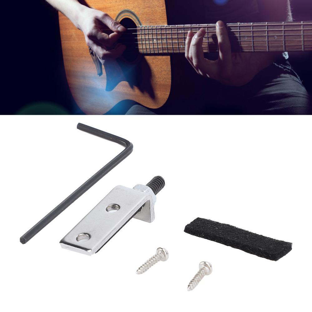 2sets Metal Tremolo Guitar Bridge Stopper Tremolo Bridge Stabilizer Kit Electric Guitar
