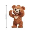 25cm Teddy Bear Plush Toy Curious Bear Pet Friend Cute Doll Pillow Children's Gift