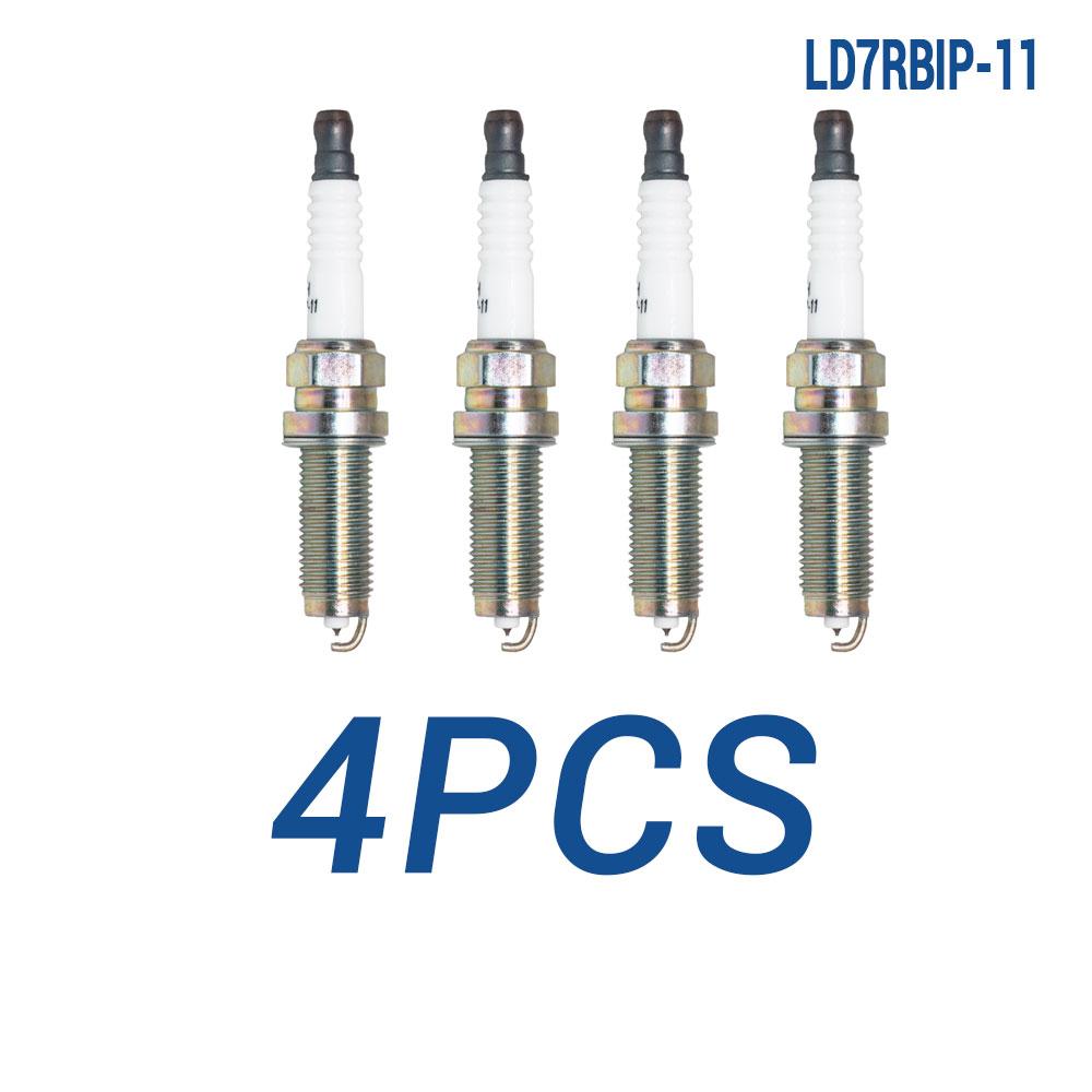 2-8PCS Candles Replace for DILZKAR7C11S(90137) Honda 122905R0003 Iridium Platinum Spark Plug TORCH LD7RBIP-11 Auto Parts
