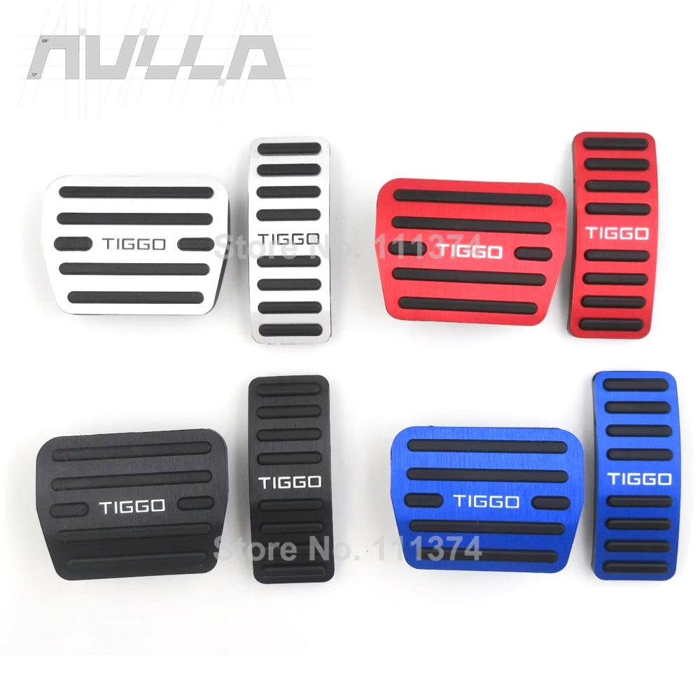 

Для Chery Tiggo 7 8 Pro Plus 2016-2022 Чехлы для автомобильных педалей, накладки на педаль акселератора, крышка для педали тормоза топлива