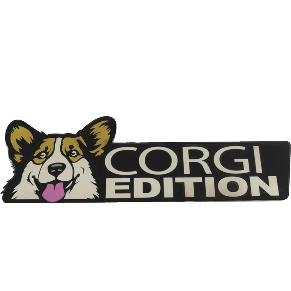 Emblema de carro para cachorro Emblema de carro, Emblemas de carro de edição para cachorro, Emblema de caminhão com classificação de emblema de cachorro 3D, Adesivos de decalques de emblema automotivo de acrílico para cães