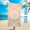 Mandala Pattern Beach Towel Boho Print Soft Quick-Dry Large Bath Towel For Yoga Travel Swim Pool Home Decor