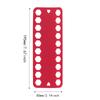 10 Pcs Cross Stitch String Hole Thread Board Embroidery Threading Board Embroidery Entanglement Thread Board Plastic