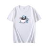 Chuyin Animation Peripheral Cartoon Printed Short Sleeve Tshirt Unisexs and Unisexs Pure Cotton Anime Japanese New Tshirt