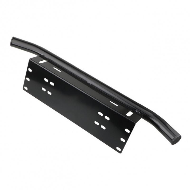 1Pcs Universal Log Light Mount Bracket Stainless Steel Off Road Led Light Bar Frame Holder Front Bumper License Plate Suv Lamp H
