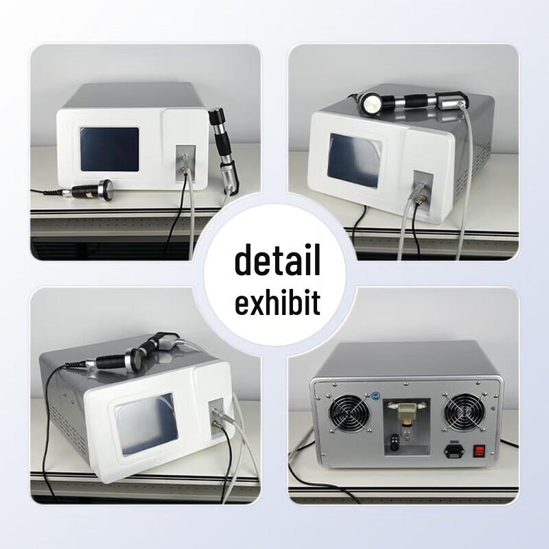 HAOMENG Pneumatic Ballistic Shockwave Therapy Device CN Plug (adapter Included)