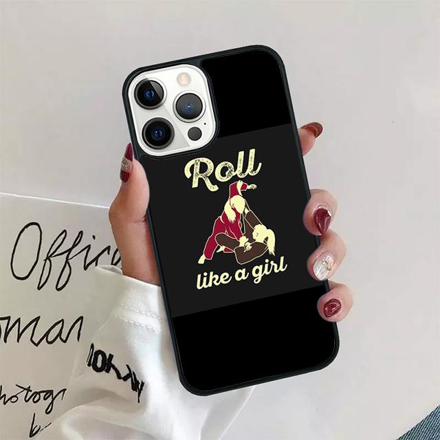 BJJ Brazilian Jiu Jitsu Phone Case Cover For iPhone 17 Air 15 16 14 13 12 Pro Max 11 Pro Max Plus Coque Shell