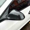 For Hyundai Sonata DN8    Rearview Side Mirror Cover Wing Cap Exterior Door Rear View Case Trim Carbon Fiber Look