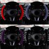 Universal 37-38cm Diameter Soft Plush Rhinestone Car Steering Wheel Cover Interior Accessories Steering-Cover Car-styling