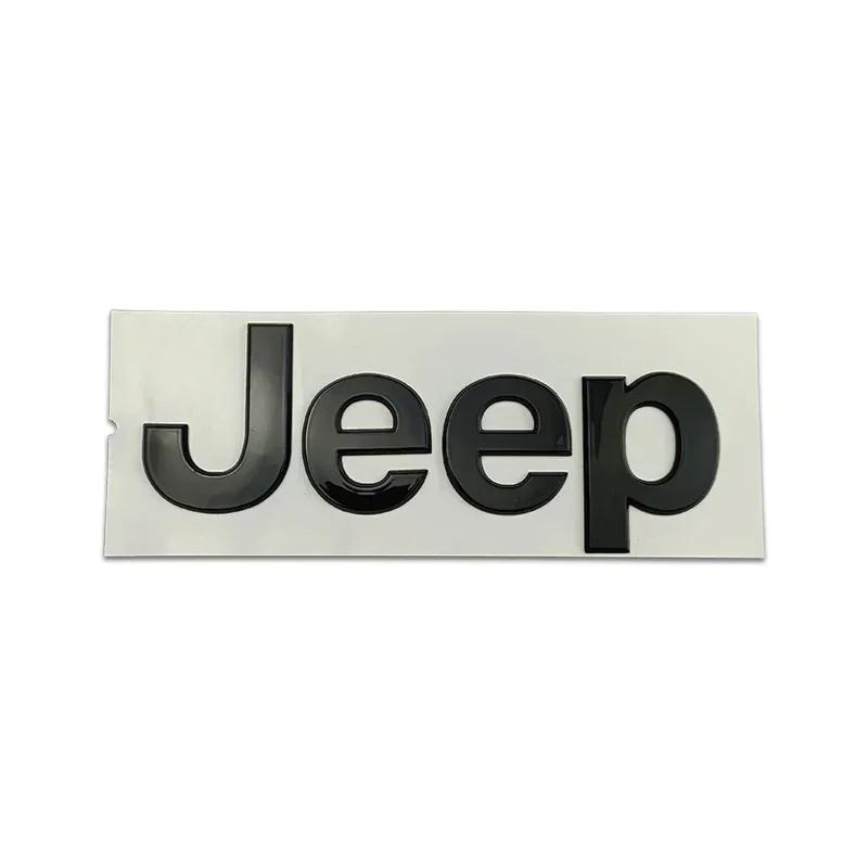 For Jeep For JEEP Grand Cherokee Commander Renegade Liberty Compass Patriot Wrangler Tj Jk Decoration ABS Car Front Emblem Tr
