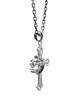 LION HEART HOWL Howling Cross Necklace S SIZE Sterling Silver 925 50cm / / /