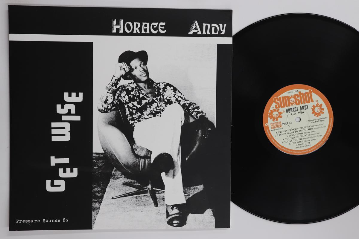 LP Record HORACE ANDY  Get Wise PSLP83SS PRESSURE SOUNDS 2014 UK Reggae Ska  Dub Used