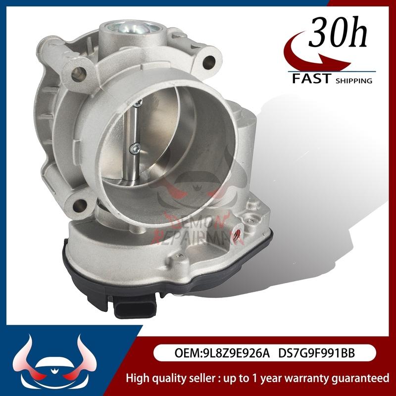 New 60mm Throttle Body For 1556736 4M5U9E927DC 4F9U9E928AC Ford For Focus Fiesta ST 150 Fusion Mondeo 1.8T/2.0T 2.3 2.5L