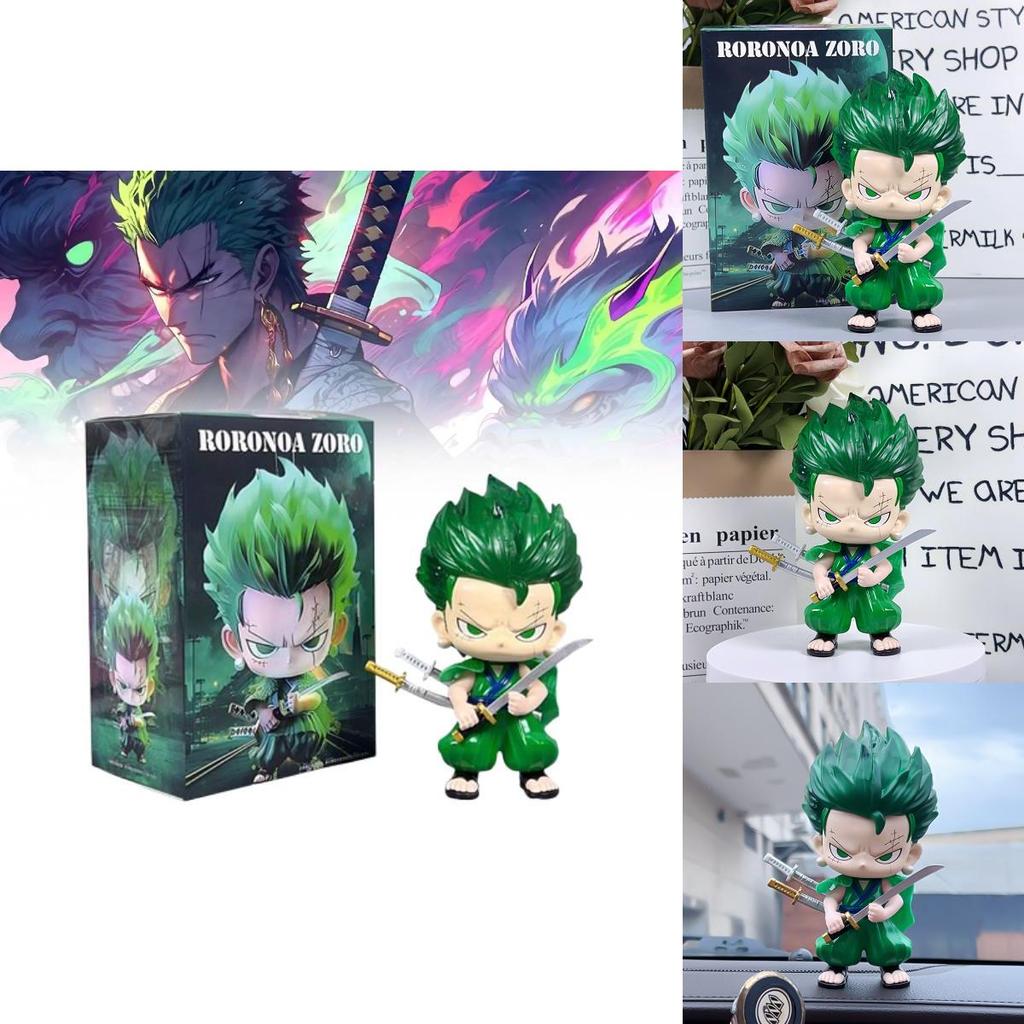 Charming Piece Zoro Gk Model Cute Anime Figure Ideal For Home And Office Decoration