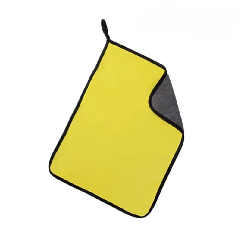 Ręcznik z mikrofibry do czyszczenia samochodu, miękkie, szybkoschnące, do czyszczenia okien i luster, akcesoria do czyszczenia kuchni