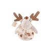Christmas Snowman Ornament with Knitted Hat and Scarf