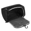 Portable Waterproof Shampoo Shaver Wash Storage Bag Man Woman Travel(Black)