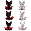 Adorabile Peluche Volpe a Nove Code, Ornamento Seduto Volpe Bambola Peluche Regalo di Compleanno 30cm