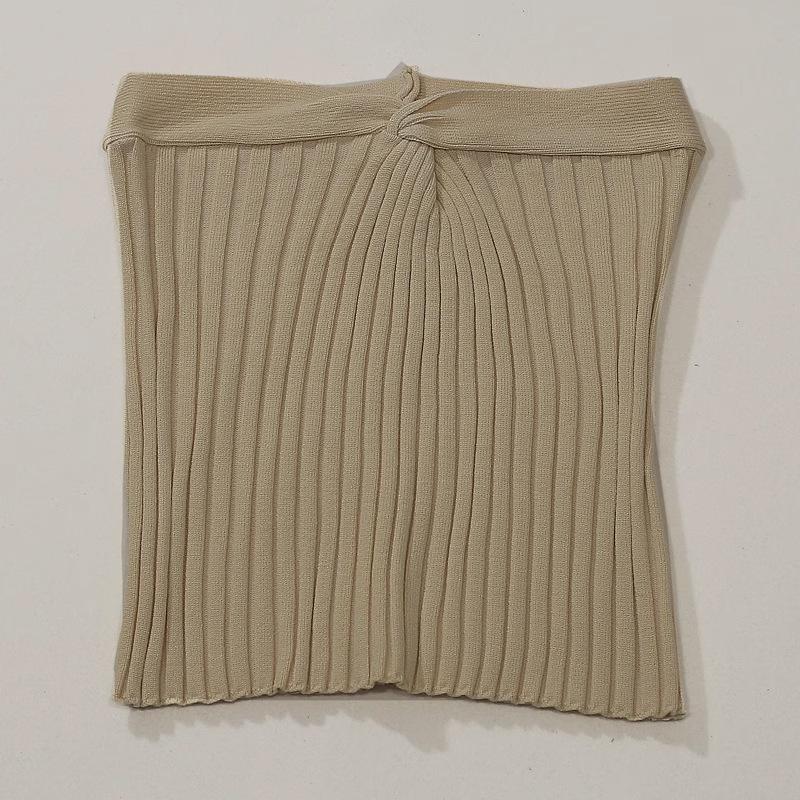 

Женская одежда Топ-труба Spice Girls в гонконгском стиле с открытой спиной, облегающий трикотажный топ прилив one size fits all