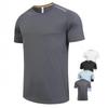 2024 Men's Quick-Dry Round Neck Sports T-Shirt - Short Sleeve Fitness & Running Top