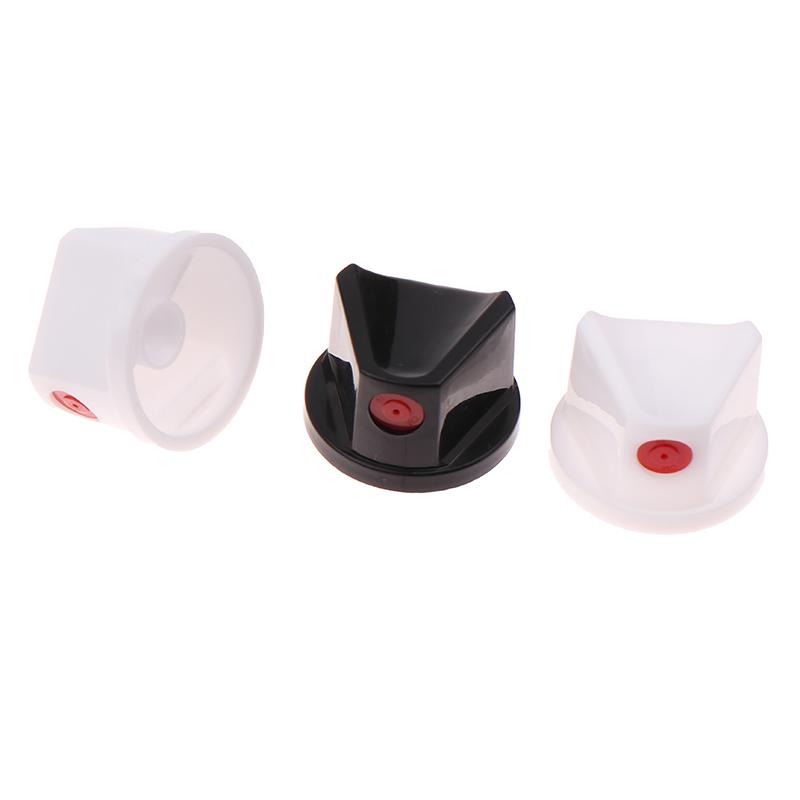 10Pcs Dot Fat Spray Paint Caps Plastic Spray Nozzles White Spray Paint Replacement Caps For Graffiti Street Art Aerosol Bottle