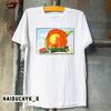Allman Brothers Herren Distressed Eat A Peach Unisex Weißes T-Shirt S-5XL