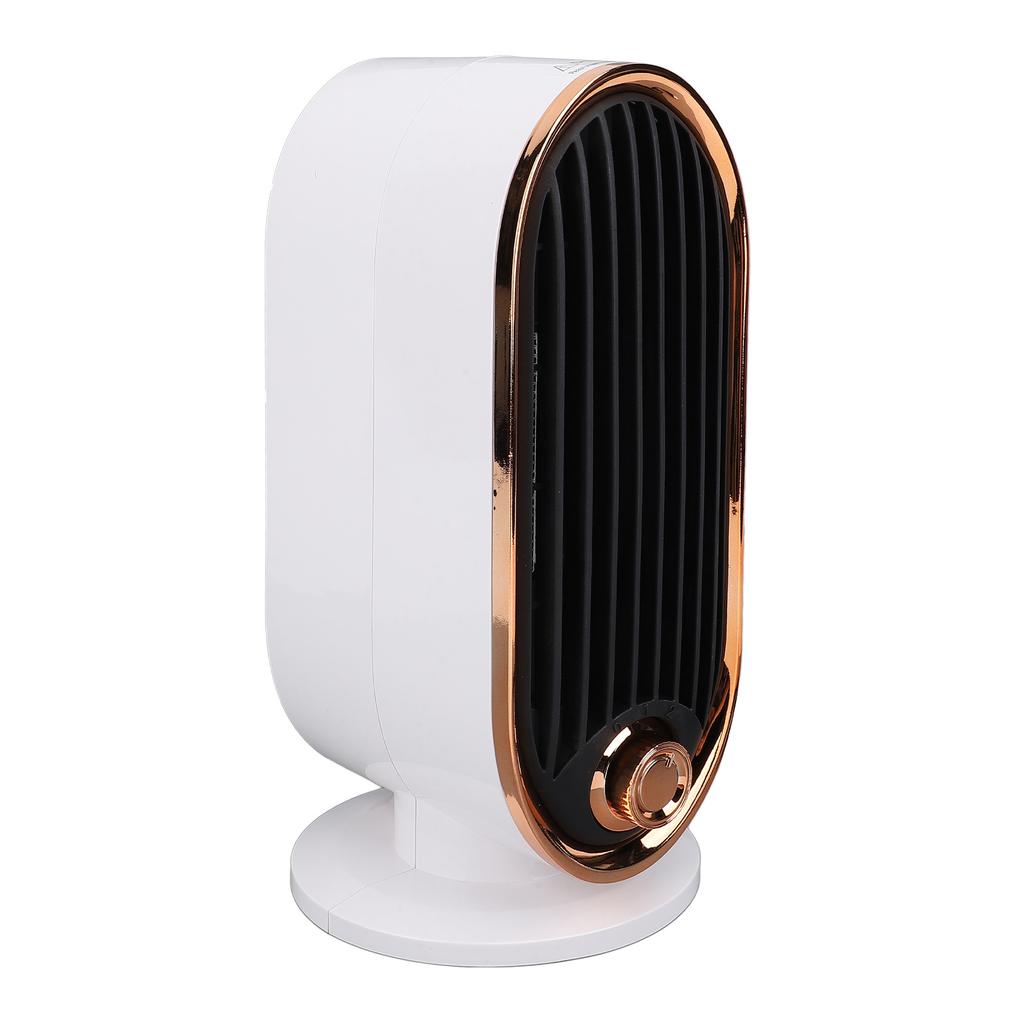Desktop Space Heater Office Indoor Small Quiet Portable Vertical Hot Cold Dual Use White
