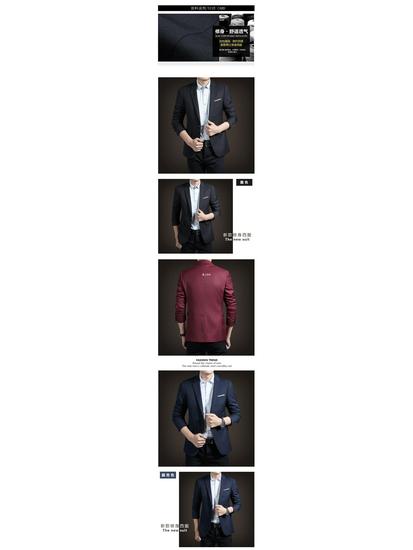 Men's Casual Blazer Vest Suit
