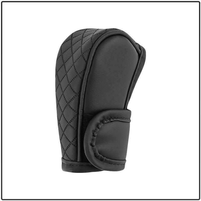 Auto Schalthebelabdeckung PU Leder Schalthebelabdeckung Getriebe Schalthebelknauf Schutz Für Volkswagen Touran Golf-4 5 6 7 Passat Polo MK4 Bora Altea