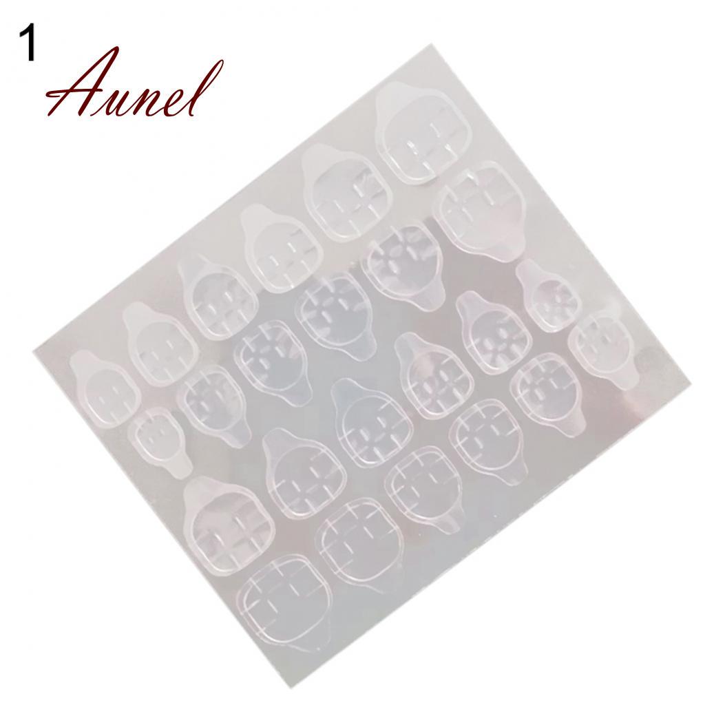 

Двусторонняя клейкая лента для наращивания ногтей. 24 штуки one size