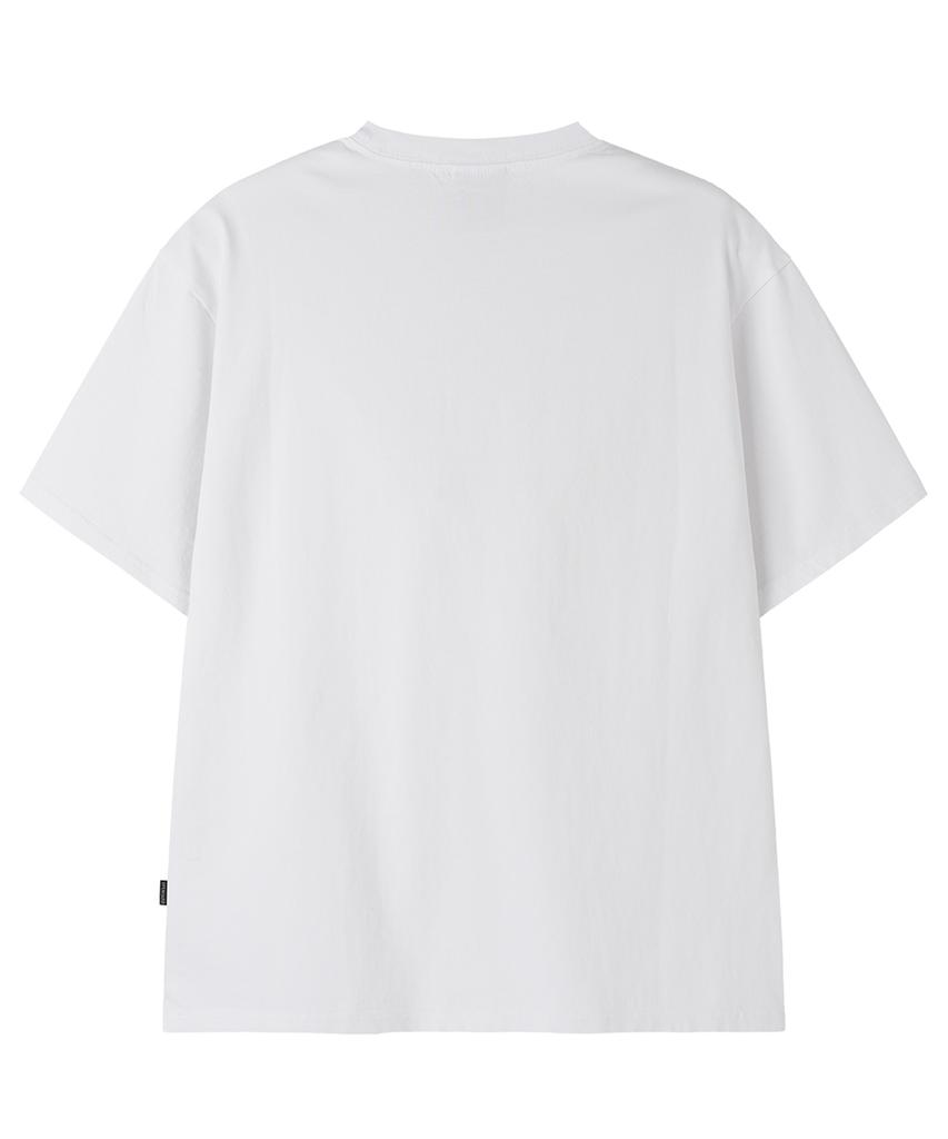 Opeunyadeu(Owai) Animal Cross Tee - White