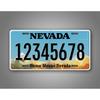 Personalized Nevada Tin Sign Custom Text Retro Metal Plate Wall Decor